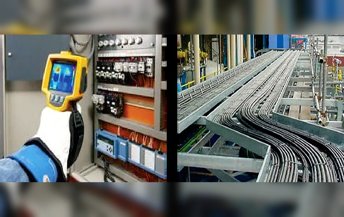 Industrial electrical service work by Voltify Electricals
